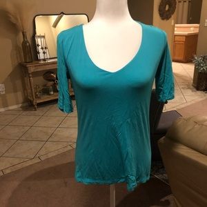 Beautiful Teal 3/4 Sleeve